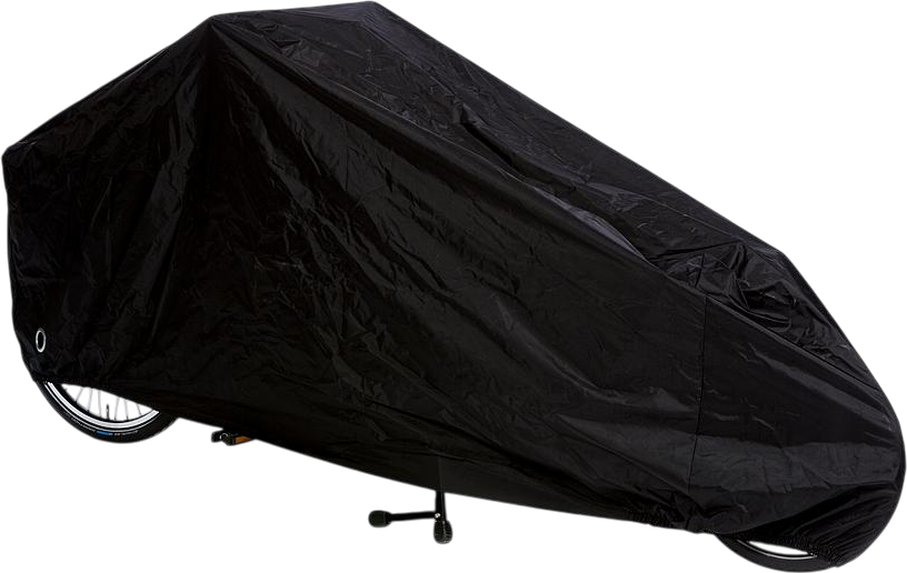 BAKFIETS.NL Wettergarage Cargo lang, schwarz