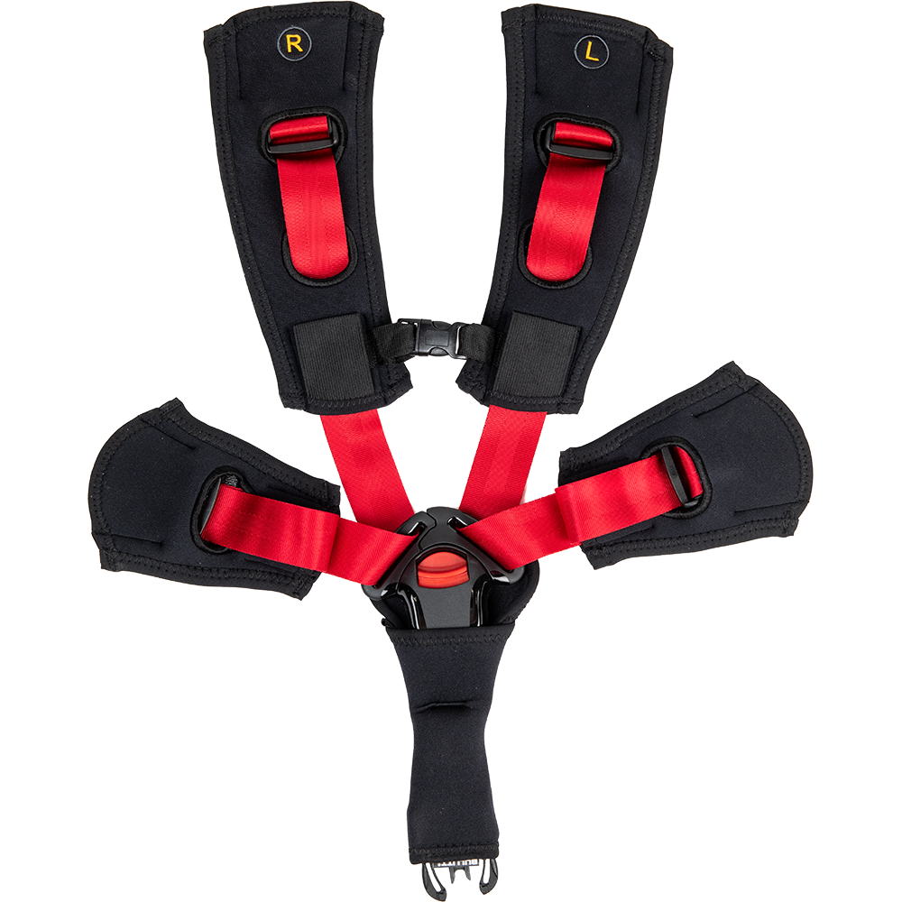 LARRY VS HARRY Sicherheitsgurt 5-Punkt für Twinseat 1 Kind