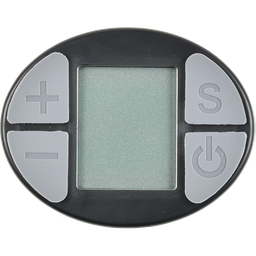 [OG-0000211] BAKFIETS.NL LCD Display Oval Schwarz/Grau